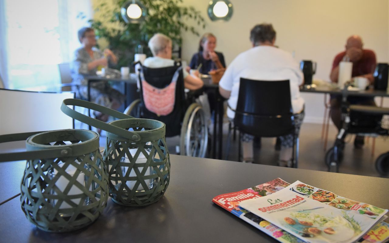 Spisestue på Møllebo