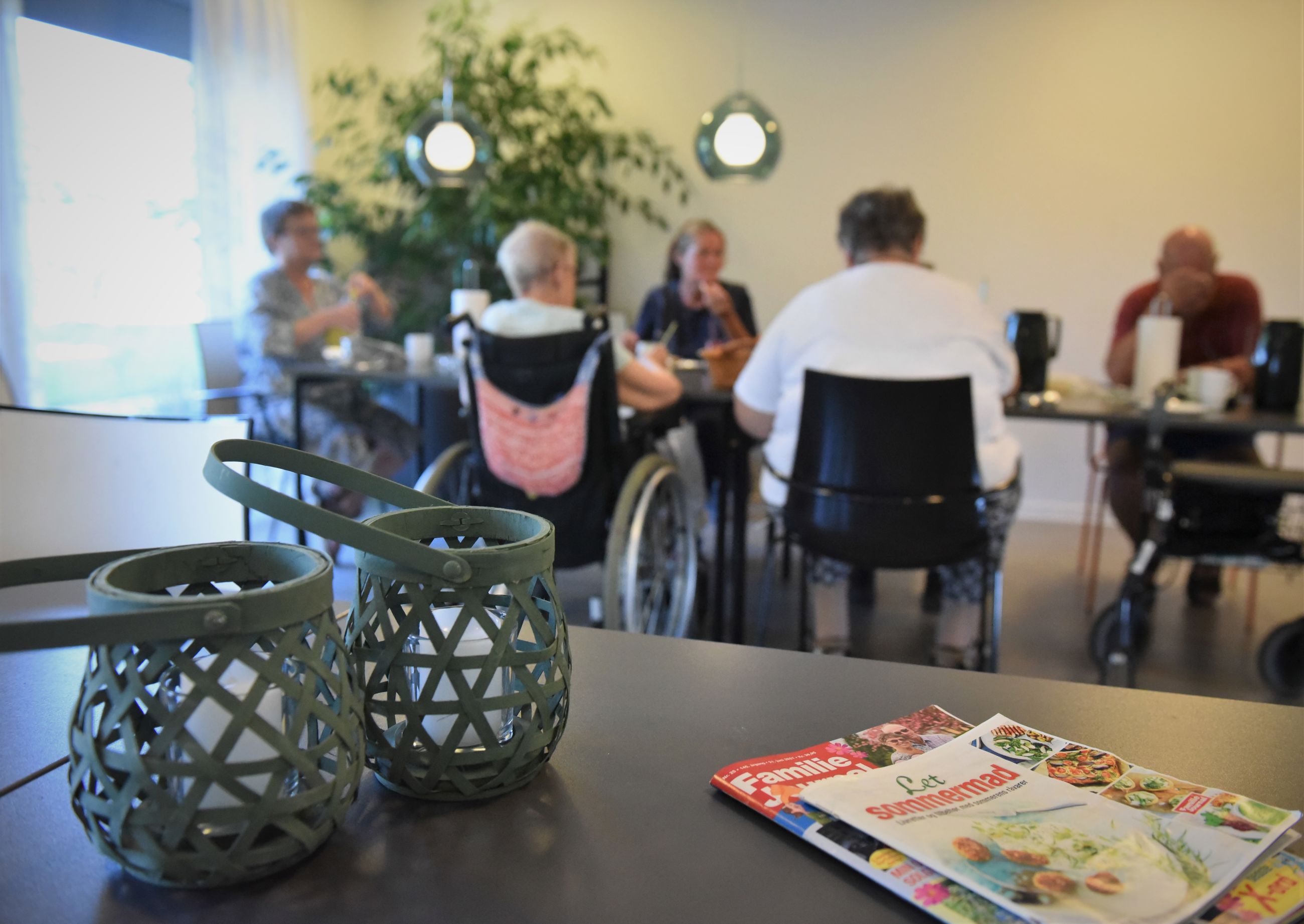 Spisestue på Møllebo