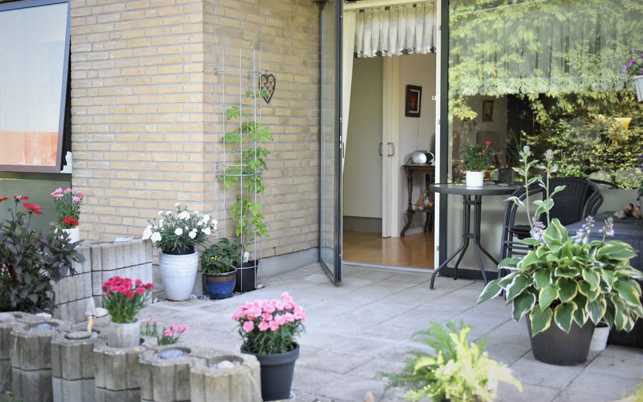 Terrasse på Møllebo