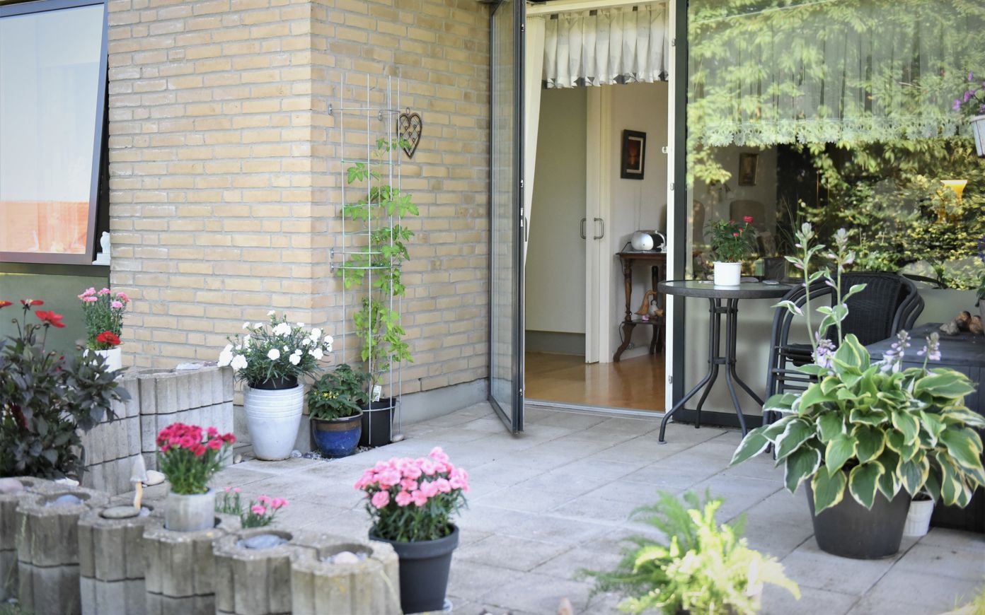 Terrasse på Møllebo